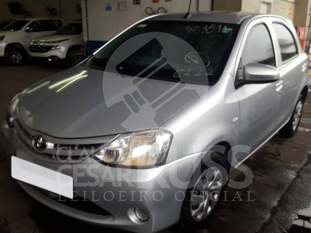 LOTE 035 - TOYOTA ETIOS X 1.3 16V 2017