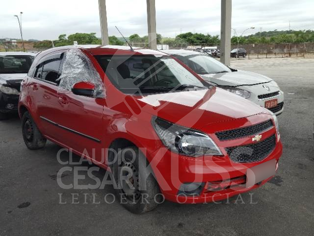 LOTE 001 - CHEVROLET AGILE LT 1.4 ECONO.FLEX 2013